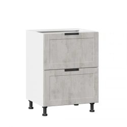 Jamis LD.296130.000 Front set for kitchen cabinet 600 with 2 drawers