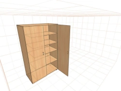 Wooden archival cabinets FN.MDU.01.79.00.00.00.00