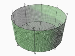 Cages, cages for aquaculture, cages for aquaculture, cage complexes