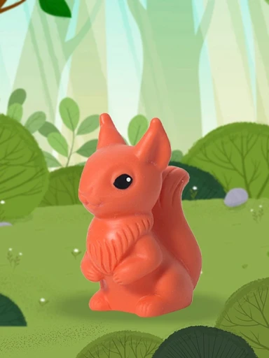 Forest Animals PVC Figurines Set - V885