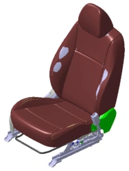 Front seat right (FBr PE)