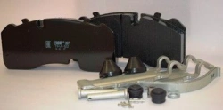 Pad with pad assembly for truck and bus disc brakes TR.A-122