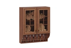 Type 4 LD.270560.000 Kitchen cabinet 800 high with open shelf body (Walnut M )