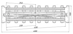 CRESTONE of type P65 of grade 1/9 (project 2869.05.000)