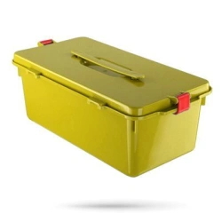 Container for collection, storage, preliminary disinfection and disinfection of consumables MK-04 according to TU 9398-001-44941
