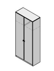 Wardrobe. Set of furniture "Sydney"