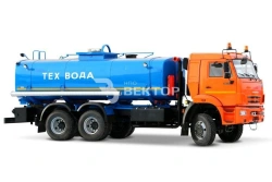 Tank truck for transportation of food liquids (technical water) ??? 4680A4-20 on chassis KAMAZ 65111-A5, 65111-50