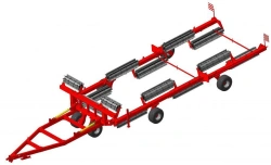 Stubble residue shredder roller KIPO-23