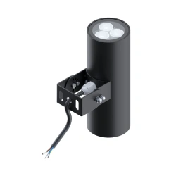 Architectural luminaire SVETHOLL Buffy double surface-mounted D80 H180 power supply unit in LED 20W housing