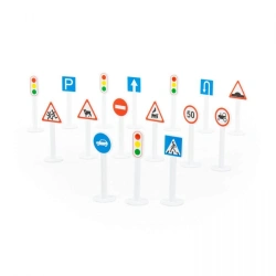 Set of road signs ?1 (16 elements) (in a packet), article 64196
