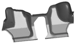 Floor mat C41A23 5109014