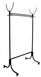 Floor coat rack on wheels M 13