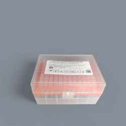Polymer non-sterile disposable tip for pipette pipettes without filter 300 µl. in a rack 96 pcs.