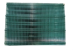 Welded 3D GRANZA 2000x2500 galvanised mesh panel with 6005 RAL (moss green) polymer coating