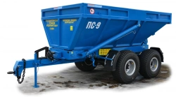 Tractor tipping semitrailer PS-9