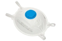 Filtering half-mask for protection against aerosols with exhalation valve "NRZ-0111" (FFP1 NR D)