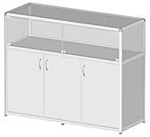 Profile display cabinet type PGV