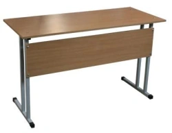 Wooden desks for educational institutions
