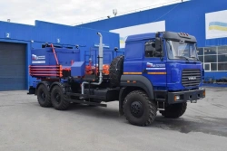 Cementing unit (CA), UZST brand, type UZST02, modification 5870-07 on Ural 4320-82 chassis.