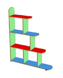 Shelving unit "Ladder" article 5035