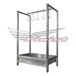 Special rack for hanging carcasses
