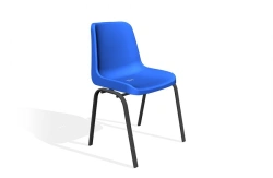 Forward stackable armchair