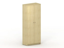 Storage cupboard with pull-out shelves