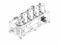 Refrigeration units of I-CC series. Liquid cooling units on the basis of hermetic scroll compressors complete with shields.