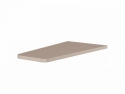 Fitting attachment left (rounded corners) , item No. JNO112SX