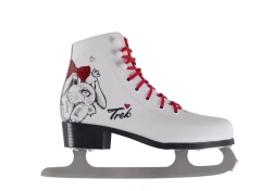 TREK Rabbit1 white figure skates