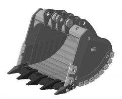Heavy duty rock bucket RD-270L.33(18).85SVCC.EXEY-X1