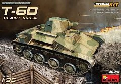Assembled model 35219M "T-30 (factory ? 264, Stalingrad) with interior"