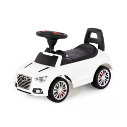 SuperCar Gurney-car No. 2 with sound signal (white), article no. 84552