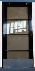 Sash of opening ASD with glass.