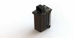 Mobile bin 360l Art.28.C29.H (20.806.98.PE; 21.055.98.PE.T)