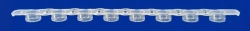 Disposable plate for laboratory research according to TU 32.50.50-017-54287340-2021: Flat 8-well lid to plate PL-2-96.