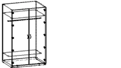 Wardrobe TV-BSHO-5.2.01-01