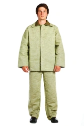 Welder's tarpaulin suit