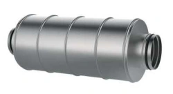 Duct silencer for round ducts Kanal-GKK