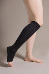 Knee-length compression stockings with open toe (compression class I, Size No. 1,2,3,4,5,6).Item No. G1(n)-C.