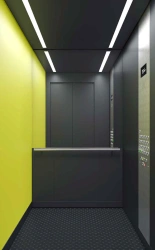 Electric passenger lift 1000 kg, 1.75 m/s, EI60, without machine room