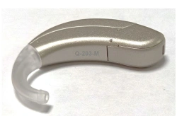 Digital programmable behind-the-ear hearing aid "Q-ton" in "Q-203-M" version