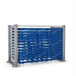 Sheet metal shelving unit 1614 series