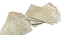 Set of interhemispheric boards 14 pieces