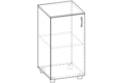 Office cabinet model TB 01