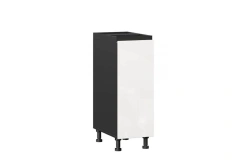 Sherwood LD.281600.000 Kitchen cabinet front 300 (White gloss/Black )