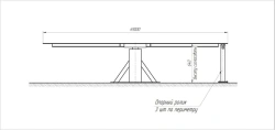 Rotary/swivelling table of different diameters for casting of bends