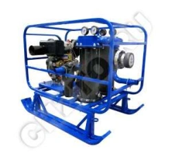 Mobile filtering station for diesel fuel TANKER