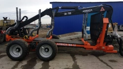 Agricultural and forestry tractor semi-trailer LP-12