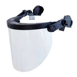 Face shield with helmet attachment, KBT VISION® TITAN RX, article no. 04150